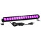 36W LED Black Light Bar, Premium Flood Light with Plug+Switch+5ft Cord, Light Up 21x21ft Area, for Halloween Glow Fluorescent Party Bedroom Game Room Body Paint Stage Lighting